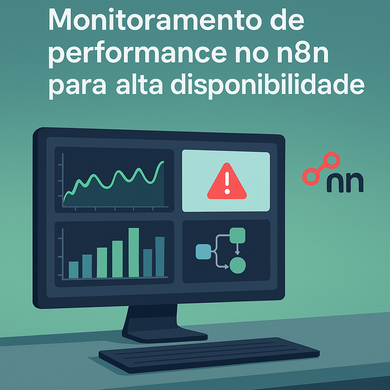 Monitoramento de performance no n8n para alta disponibilidade