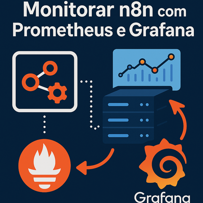 Guia para monitorar n8n com Prometheus e Grafana na VPS: métricas que importam