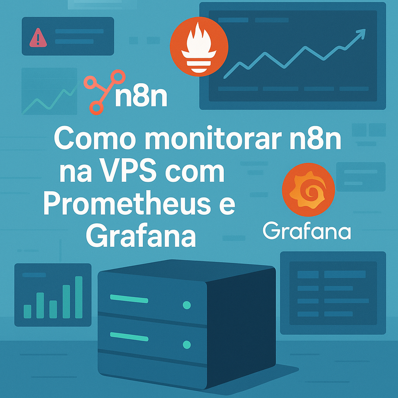 Como monitorar n8n na VPS com Prometheus e Grafana: métricas, alertas e dashboards