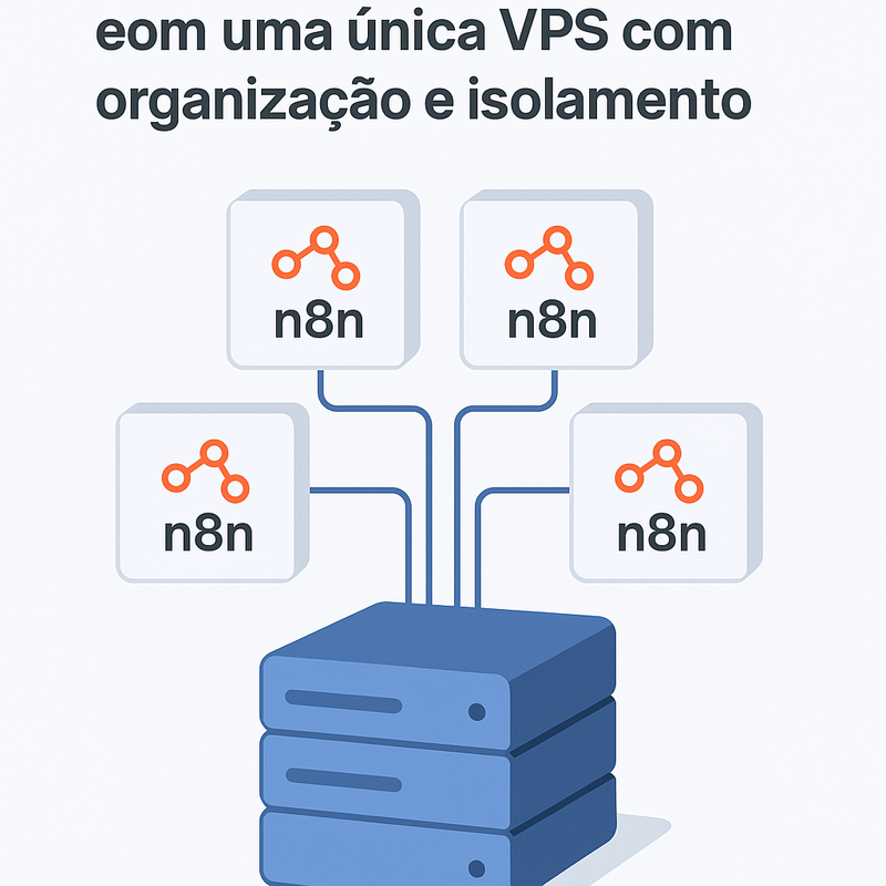 Como rodar múltiplas instâncias n8n em uma única VPS com organização e isolamento