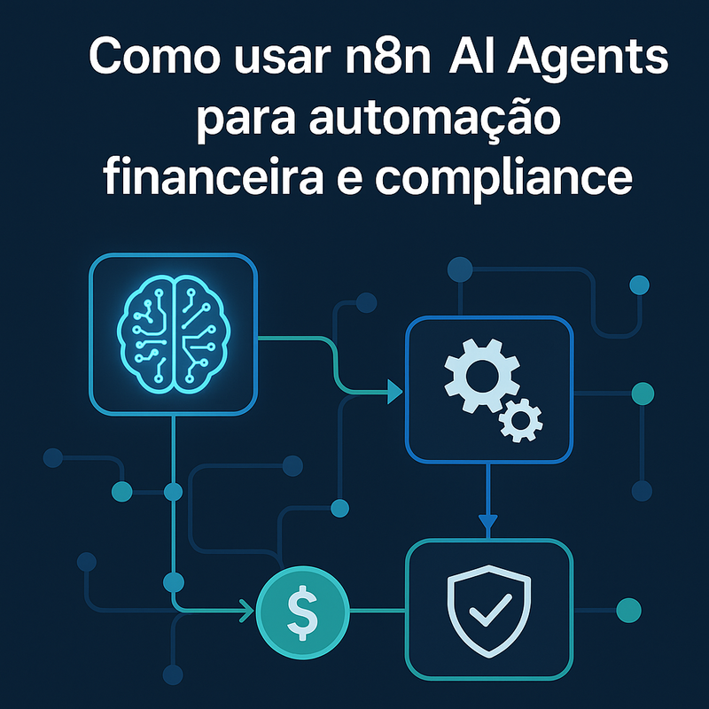 Como usar n8n com AI Agents para automação financeira e compliance