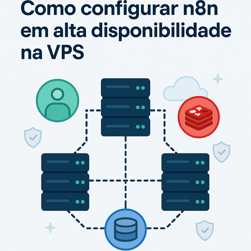 Como configurar n8n em alta disponibilidade na VPS: workers, Redis e banco gerenciado
