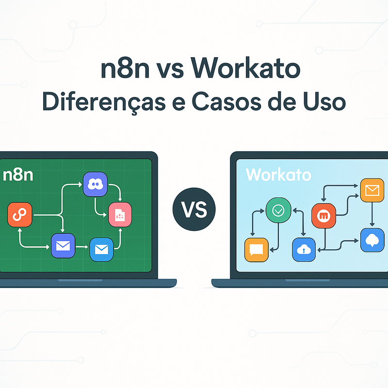 n8n vs Workato: diferenças e casos de uso para escolher a melhor automação