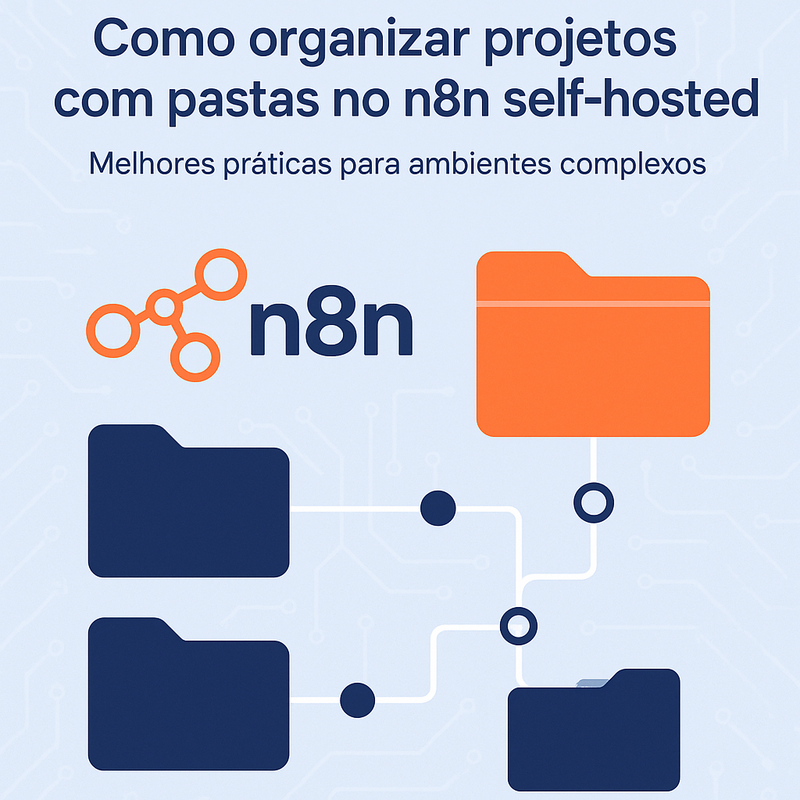 Como organizar projetos com pastas no n8n self-hosted: melhores práticas para ambientes complexos