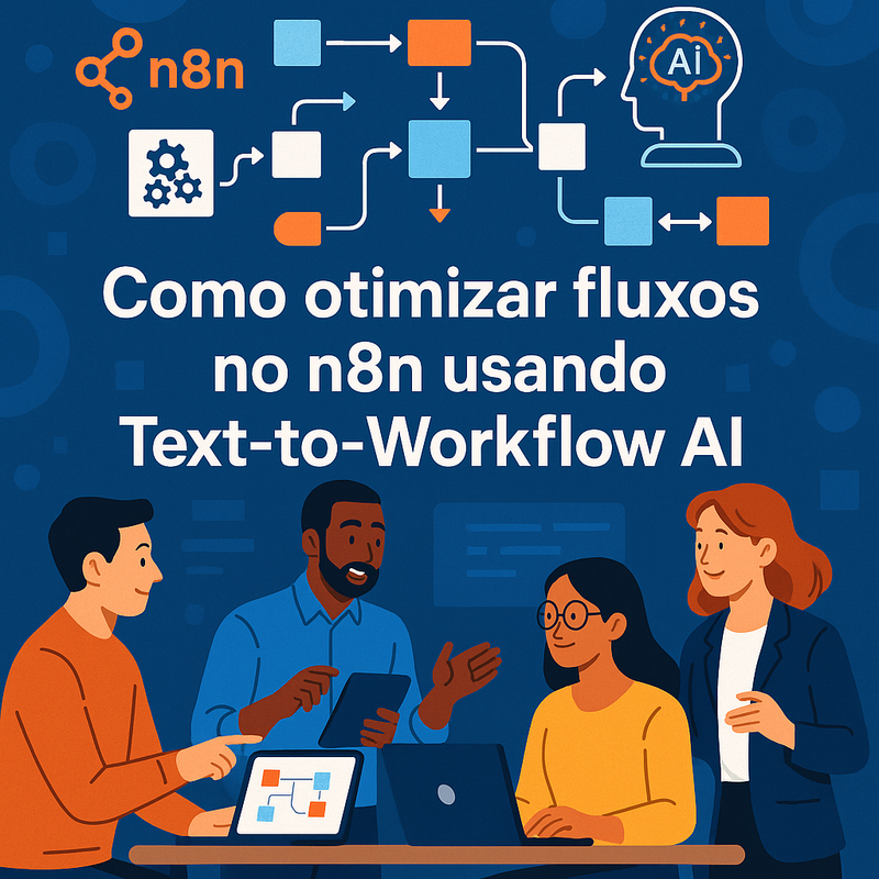 Como otimizar fluxos no n8n usando Text-to-Workflow AI para equipes sem programação