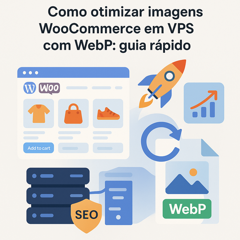 Como otimizar imagens WooCommerce em VPS com WebP: guia rápido