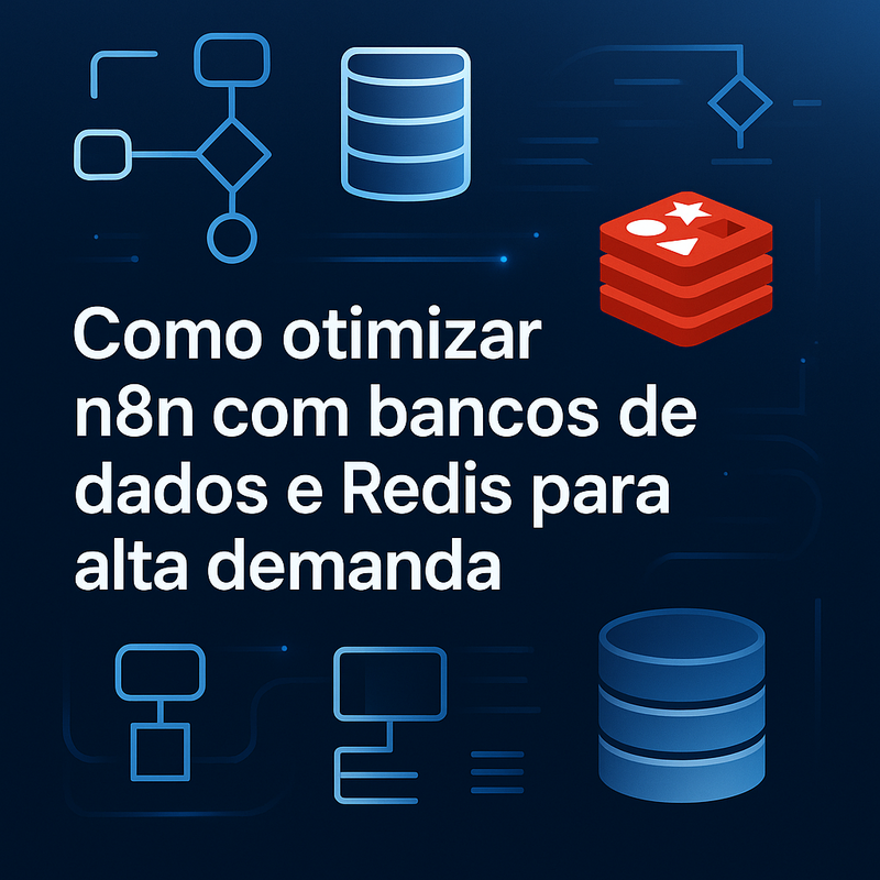 Como otimizar n8n com bancos de dados e Redis para alta demanda