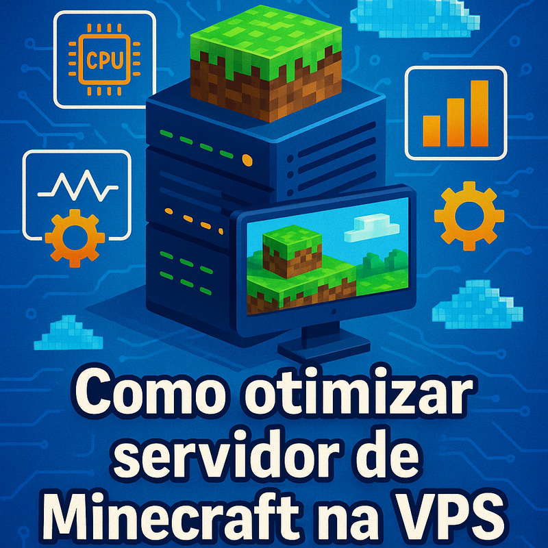 Como otimizar servidor de Minecraft na VPS: Java, view distance e plugins