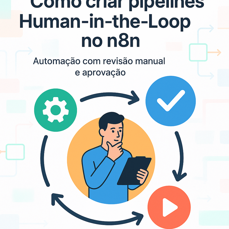 Como criar pipelines Human-in-the-Loop no n8n: automações com revisão manual