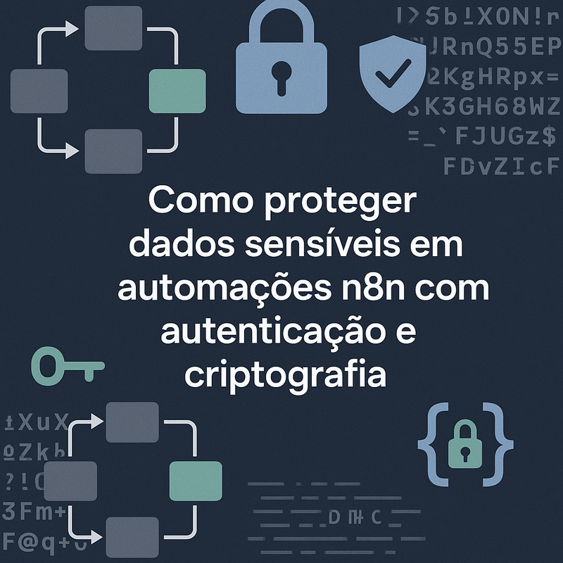 Como proteger dados sensíveis em automações n8n com autenticação e criptografia