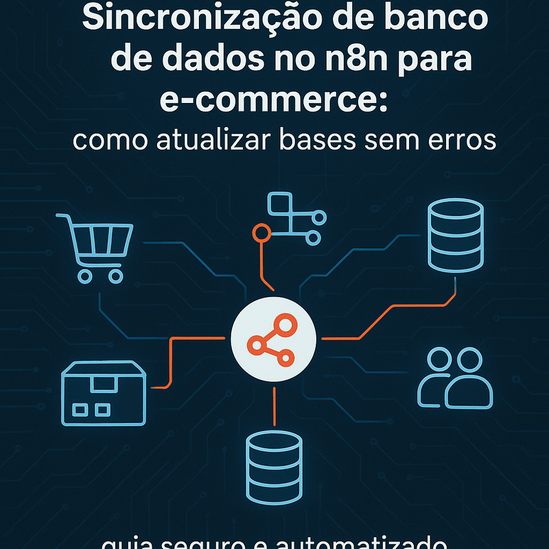 Sincronização de banco de dados no n8n para e-commerce: como atualizar bases sem erros