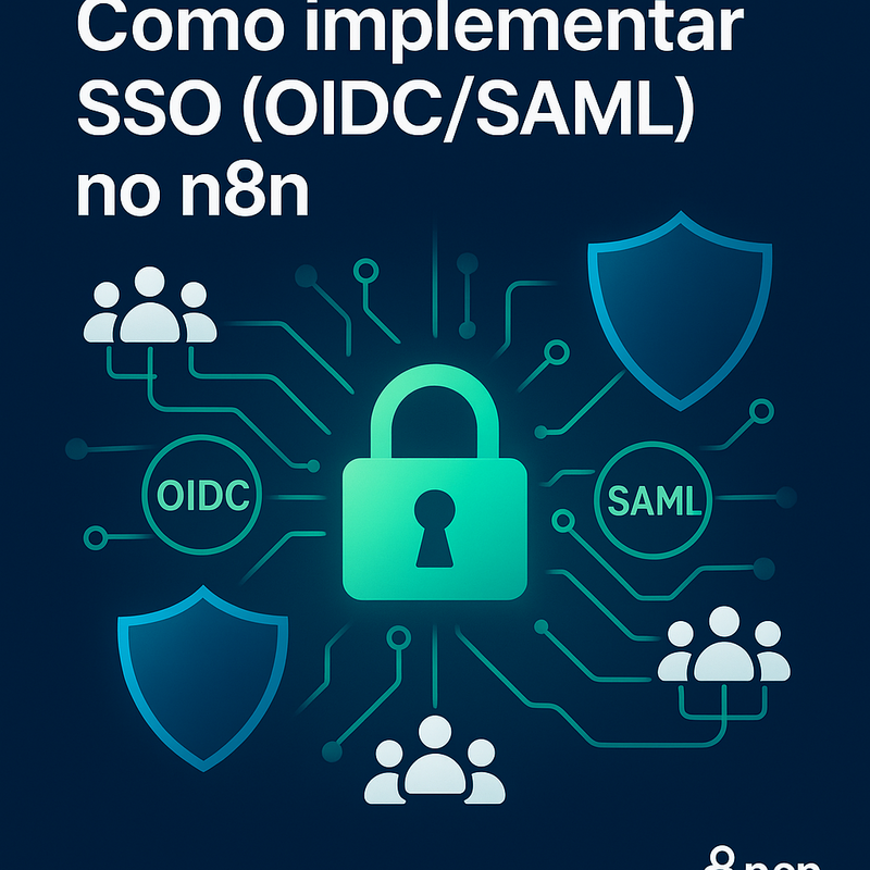 Como implementar SSO (OIDC/SAML) no n8n para proteção centralizada e sincronização de times