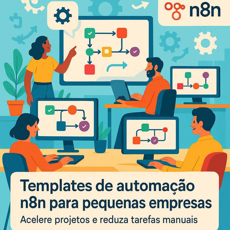 Templates de automação n8n para pequenas empresas: como acelerar projetos