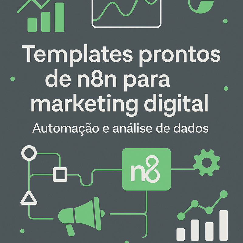 Templates prontos de n8n para marketing digital: automação e análise de dados