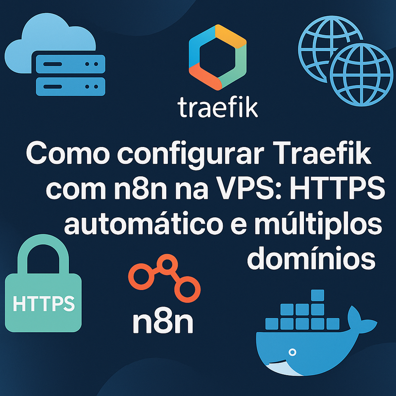 Como configurar Traefik com n8n na VPS: HTTPS automático e múltiplos domínios