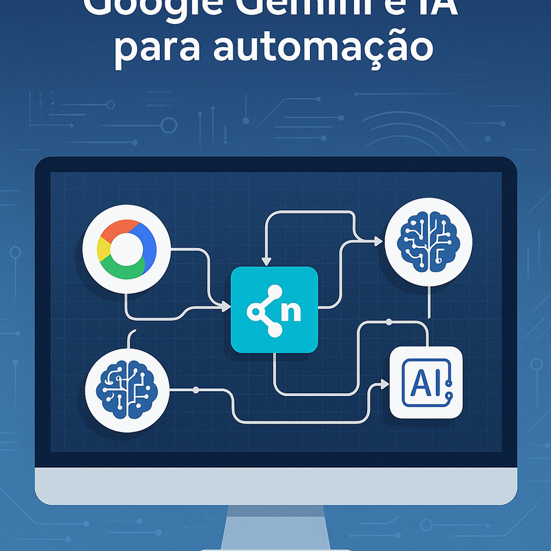 Como usar n8n com Google Gemini e agentes de IA para automação
