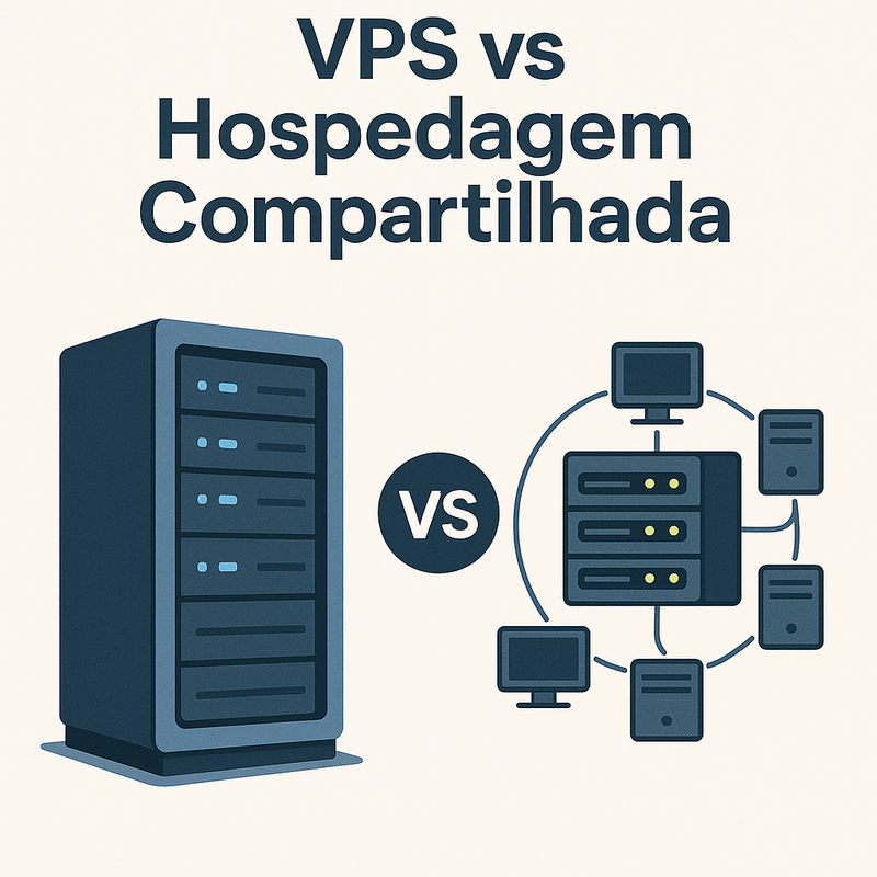 VPS vs hospedagem compartilhada: qual escolher para seu site?