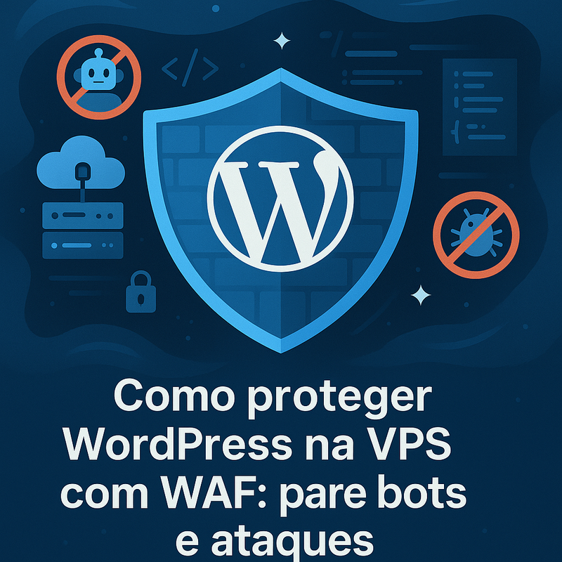 Como proteger WordPress na VPS com WAF: pare bots e ataques