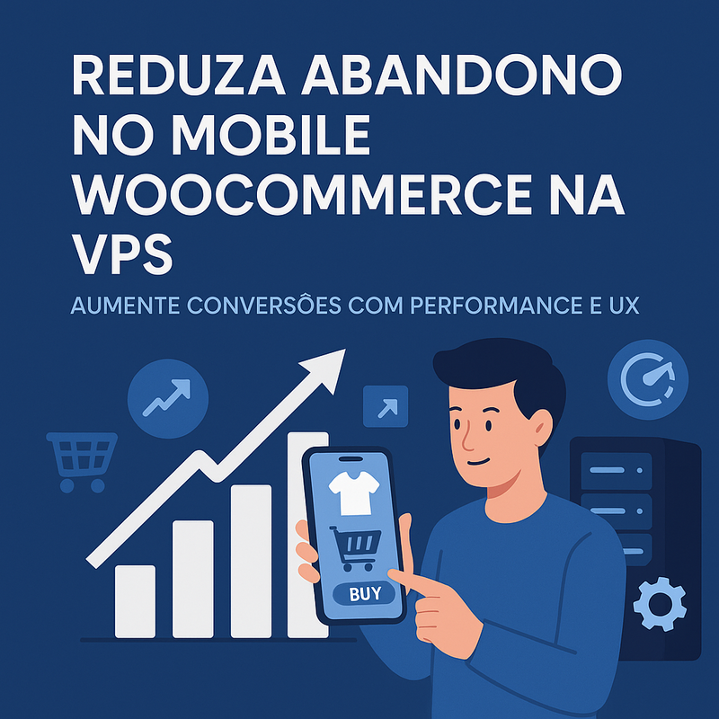 Como reduzir abandono no mobile WooCommerce na VPS e aumentar conversões