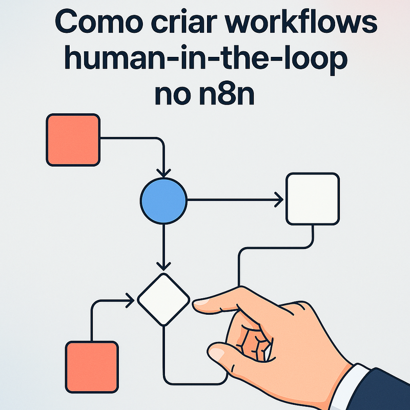 Como criar workflows human-in-the-loop no n8n: balanceando automação e decisões críticas