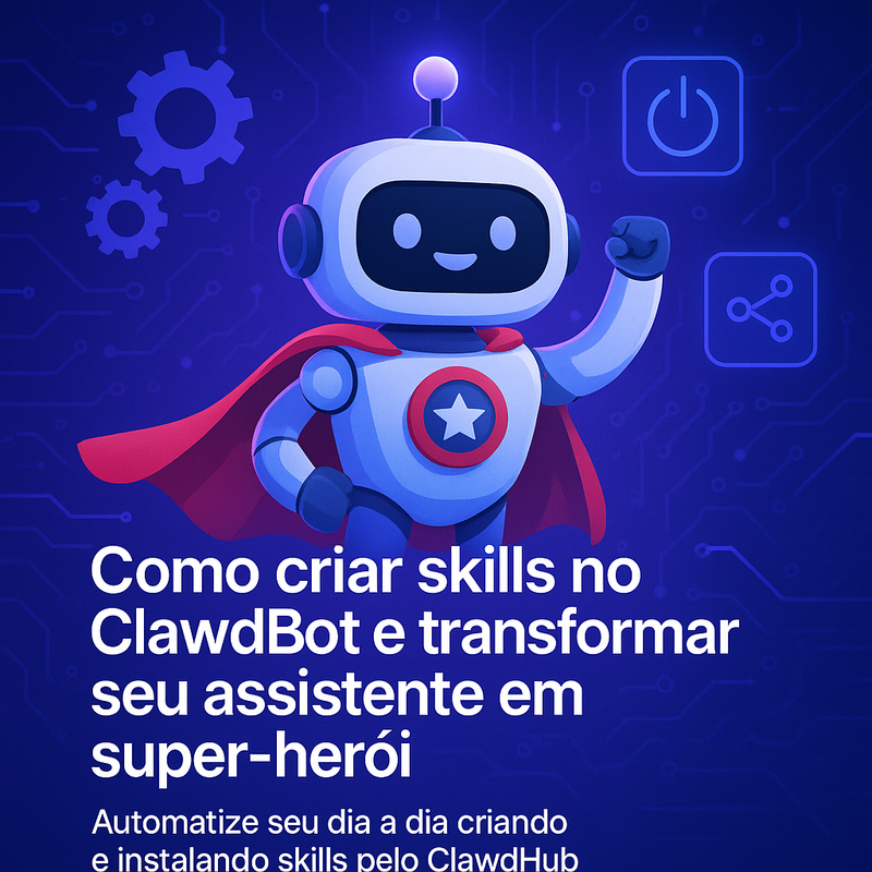 Como criar skills no ClawdBot e transformar seu assistente em super-herói