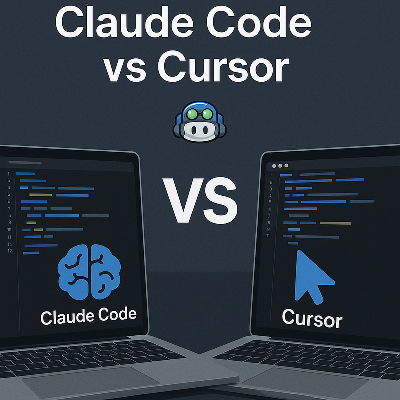 Claude Code vs Cursor: qual escolher (e quando usar GitHub Copilot)