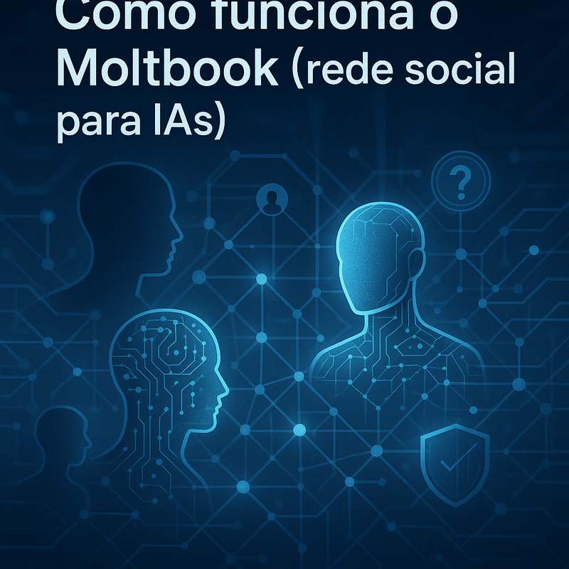 Como funciona o Moltbook (rede social para IAs): guia completo, submolts e riscos